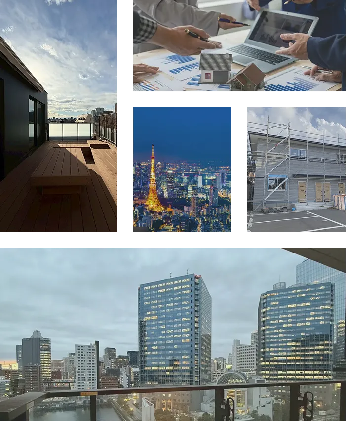 不動産サービスの世界観を伝える